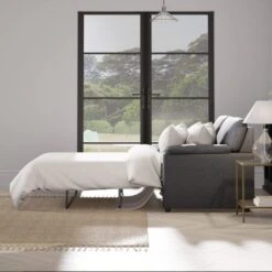 Meyer Tonal Weave 2 Seater Double Sofa Bed -Habitat Store 30839356 alt04