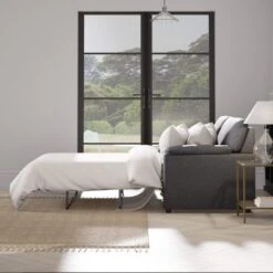 Meyer Tonal Weave 2 Seater Double Sofa Bed -Habitat Store 30839356 alt08