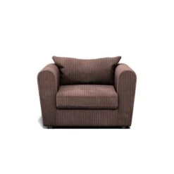 Blake Curved Arm Jumbo Cord Snuggle Chair 29 Blake Curved Arm Jumbo Cord Snuggle Chair -Habitat Store 30842464 alt07