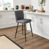 Taylor Counter Height Bar Stool, Faux Leather -Habitat Store 30842645