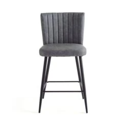 Taylor Counter Height Bar Stool, Faux Leather -Habitat Store 30842645 alt04