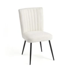 Taylor Dining Chair, Ivory Boucle -Habitat Store 30842650 alt04