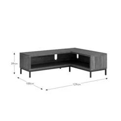 Fulton Open Corner TV Unit Pine For TVs Up To 55" -Habitat Store 30843910 alt09