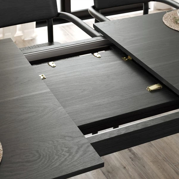 Hudson 6-8 Seater Rectangular Extendable Dining Table, Oak 16 Hudson 6-8 Seater Rectangular Extendable Dining Table, Oak - Image 14