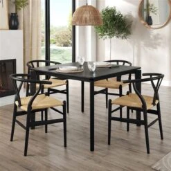 Hudson 2-4 Seater Square Extendable Dining Table, Oak 30 Hudson 2-4 Seater Square Extendable Dining Table, Oak -Habitat Store 30843939