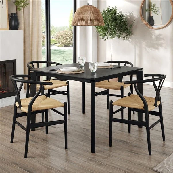 Hudson 2-4 Seater Square Extendable Dining Table, Oak 12 Hudson 2-4 Seater Square Extendable Dining Table, Oak - Image 10