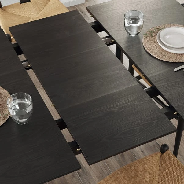 Hudson 2-4 Seater Square Extendable Dining Table, Oak 15 Hudson 2-4 Seater Square Extendable Dining Table, Oak - Image 13