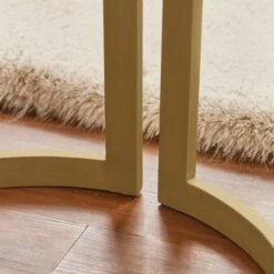 Sascha 4 Seater Round Dining Table, Marble -Habitat Store 30843971 alt02