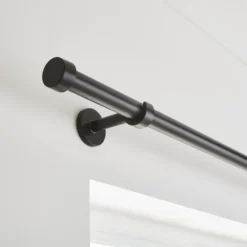 Trinity Fixed Metal Eyelet Curtain Pole -Habitat Store 30846027