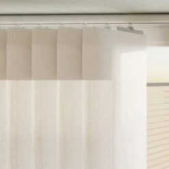 Sheer And Shade Cordless White Vertical Blind -Habitat Store 30846082 alt04