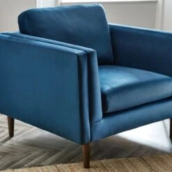 Anton Snuggle Chair, Opulent Velvet -Habitat Store 30847025 alt05