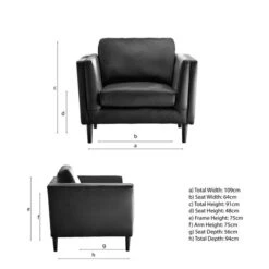 Anton Snuggle Chair, Opulent Velvet -Habitat Store 30847025 alt09