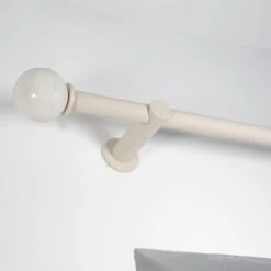 Reactive Glaze Extendable Metal Eyelet Curtain Pole -Habitat Store 30847407