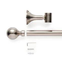 Ashton Metal Eyelet Bay Curtain Pole -Habitat Store 30847619 alt01