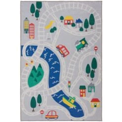 PractiRug Adventure Play Washable Kids Rug -Habitat Store 30847825 alt04