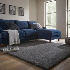 Cosy Soft Shaggy Square Rug -Habitat Store 30847895