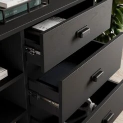 Fulton Small Sideboard, Black Oak -Habitat Store 30849004 alt02