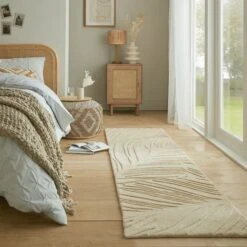 Lino Leaf Wool Runner -Habitat Store 30849801