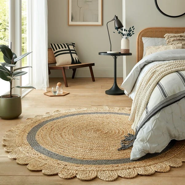 Grace Jute Scallop Round Rug 3 Grace Jute Scallop Round Rug