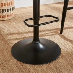 Jonas Adjustable Height Bar Stool, Ivory Boucle -Habitat Store 30851446 alt03