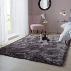 Jewel Shaggy Rug -Habitat Store 30854092