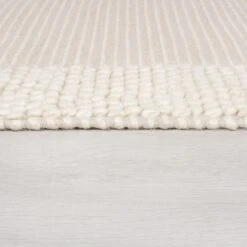 Pebble Wool Border Square Rug 23 Pebble Wool Border Square Rug -Habitat Store 30855719 alt03