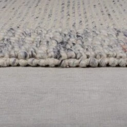 Pebble Wool Border Square Rug 17 Pebble Wool Border Square Rug -Habitat Store 30855931 alt03