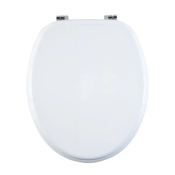 White MDF Toilet Seat 3 White MDF Toilet Seat