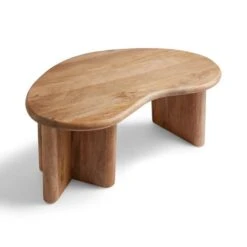 Ludo Kidney Shaped Coffee Table, Mango Wood 21 Ludo Kidney Shaped Coffee Table, Mango Wood -Habitat Store 30856714 alt04