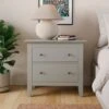 Lynton 2 Drawer Wide Bedside Table -Habitat Store 30856992