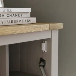 Olney Corner Hideaway Desk, Stone -Habitat Store 30856999 alt05