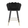 Vivian Counter Height Bar Stool, Velvet -Habitat Store 30857281