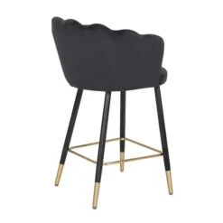 Vivian Counter Height Bar Stool, Velvet -Habitat Store 30857281 alt03