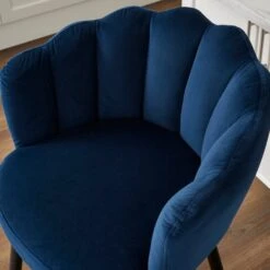 Vivian Counter Height Bar Stool, Velvet -Habitat Store 30857287 alt03