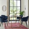 Vivian Velvet Dining Chair -Habitat Store 30857289