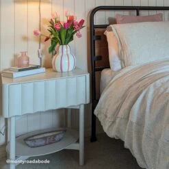 Alita 1 Drawer Bedside Table 23 Alita 1 Drawer Bedside Table -Habitat Store 30857625 alt01