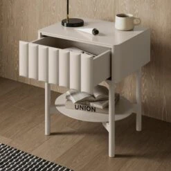 Alita 1 Drawer Bedside Table 24 Alita 1 Drawer Bedside Table -Habitat Store 30857625 alt02