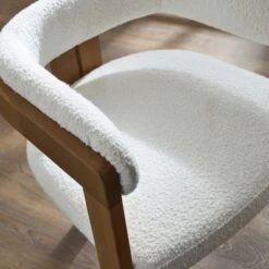 Lovato Dining Chair, Boucle -Habitat Store 30857637 alt04