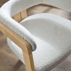 Lovato Dining Chair, Boucle -Habitat Store 30857638 alt04