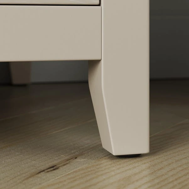 Malone Double Wardrobe, Warm Grey 5 Malone Double Wardrobe, Warm Grey - Image 3