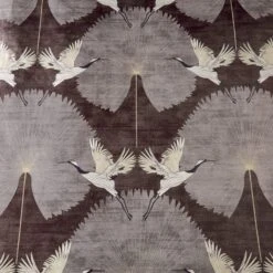 Luxe Cranes Duvet Cover And Pillowcase Set -Habitat Store 30858809 alt02