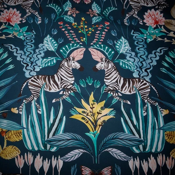 Utopian Dream Teal 100% Cotton Duvet Cover And Pillowcase Set 5 Utopian Dream Teal 100% Cotton Duvet Cover And Pillowcase Set - Image 3