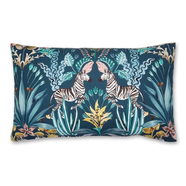 Utopian Dream Teal 100% Cotton Duvet Cover And Pillowcase Set 6 Utopian Dream Teal 100% Cotton Duvet Cover And Pillowcase Set - Image 4