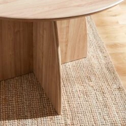 Effy 4 Seater Round Dining Table, Wood Effect -Habitat Store 30859047 alt02