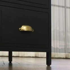 Fenway 4 Drawer Chest, Black -Habitat Store 30859237 alt03