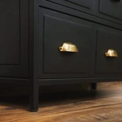 Fenway 3 Drawer Chest, Black -Habitat Store 30859238 alt06