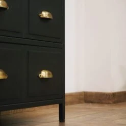 Fenway 3 Drawer Chest, Black -Habitat Store 30859238 alt07