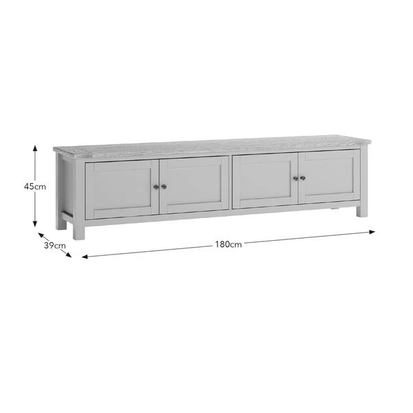 Olney Extra Wide TV Unit For TVs Up To 80" 16 Olney Extra Wide TV Unit For TVs Up To 80" - Image 14