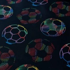 Bright Football Duvet Cover And Pillowcase Set 25 Bright Football Duvet Cover And Pillowcase Set -Habitat Store 30861098 alt05