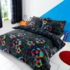 Bright Football Duvet Cover And Pillowcase Set -Habitat Store 30861099